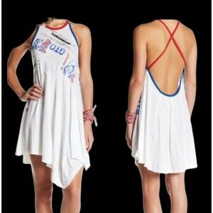 Free People dress medium BATTER UP! Rare